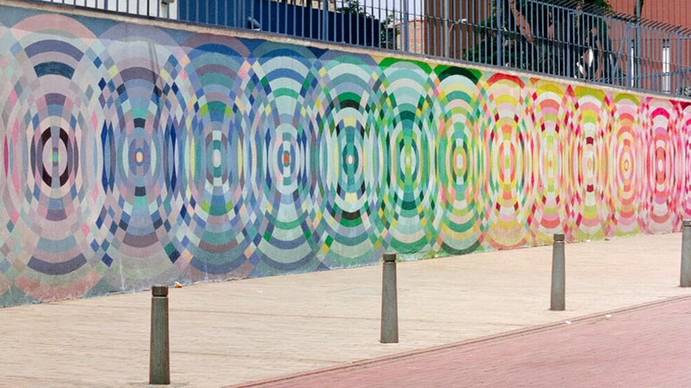Wall of colors